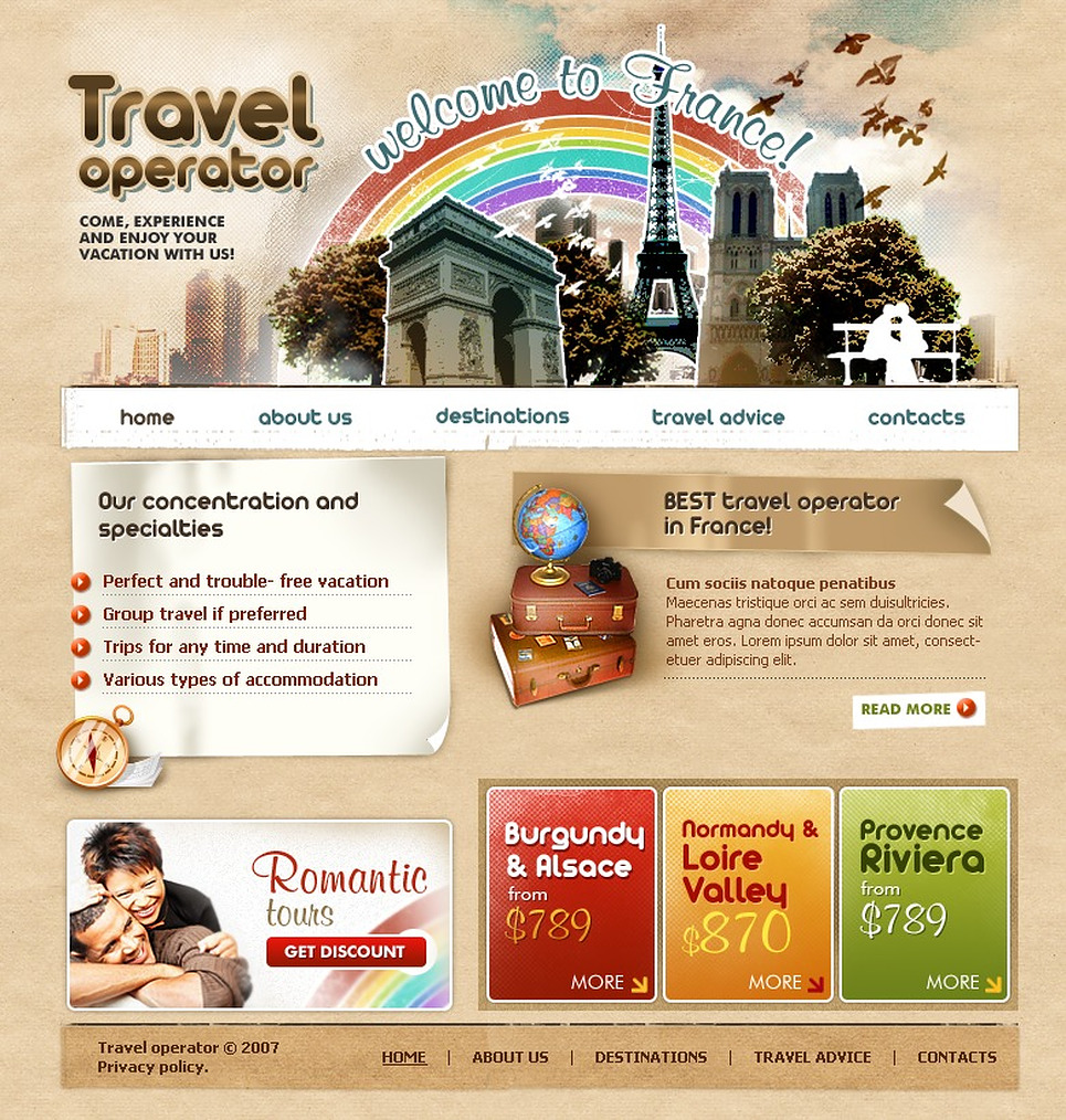 Good travel туроператор. Most Travel туроператор. Travel Agency website.