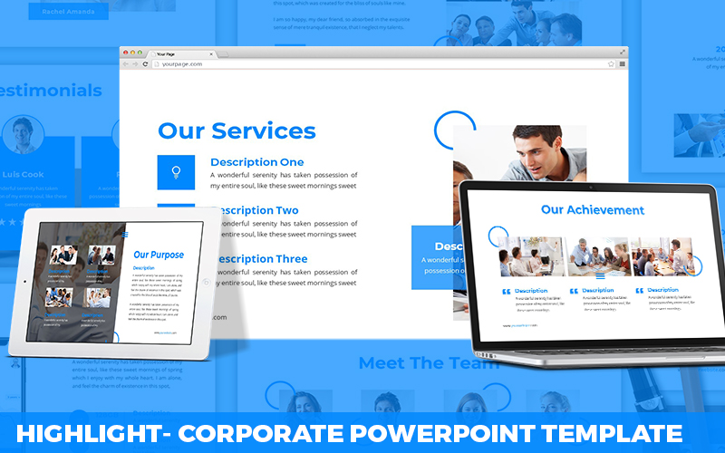 Highlight - Corporate Powerpoint Template