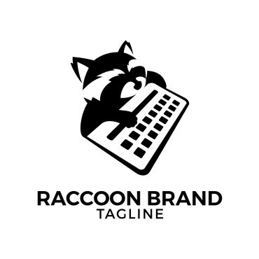 Raccoon Logo Logo Templates 181119