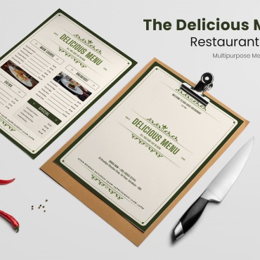 Menu Food Corporate Identity 181210