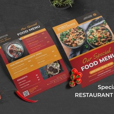 Menu Business Corporate Identity 181232