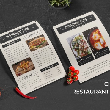 Menu Business Corporate Identity 181233