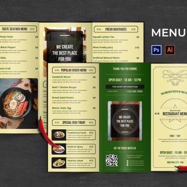 Menu Business Corporate Identity 181239