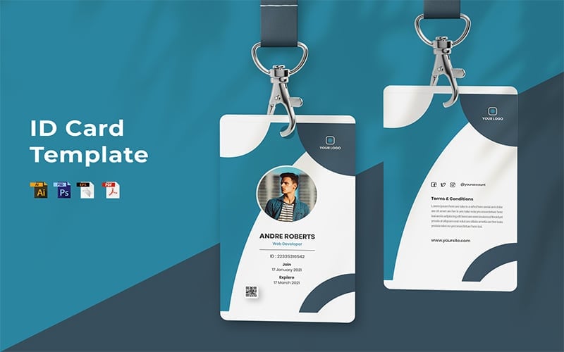 Andre Roberts - ID Card Template