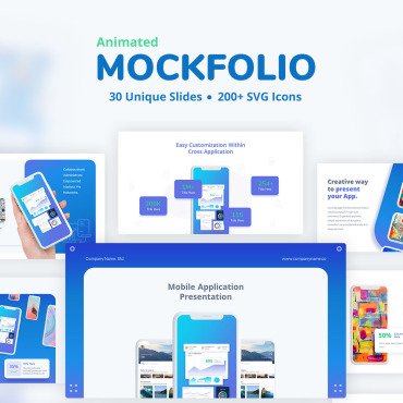 Clean Mockup PowerPoint Templates 181351