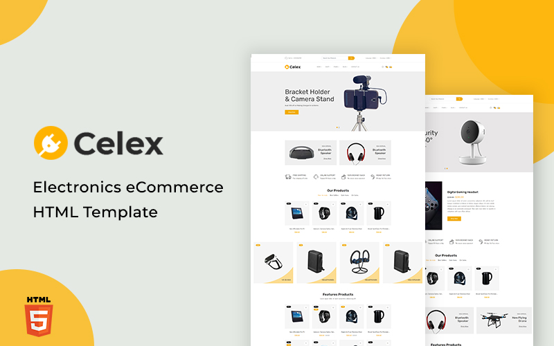 Celex - Electronics eCommerce Website Template