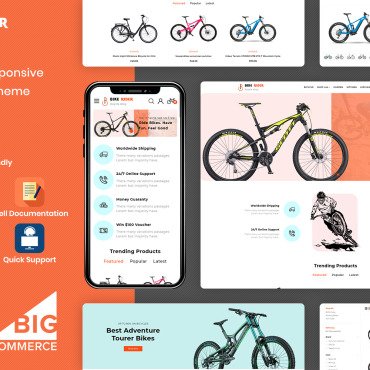 Bicycle Clean BigCommerce Themes 181446