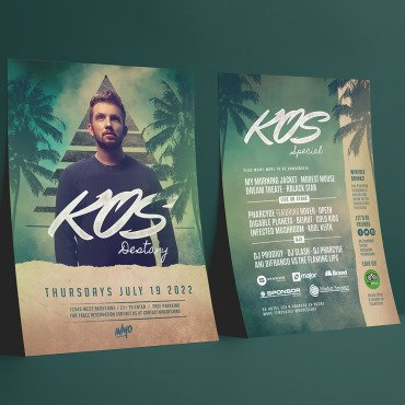 Flyernight Clubbeach Corporate Identity 181457