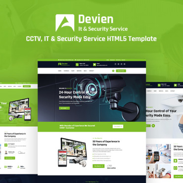 Cctv Guard Responsive Website Templates 181691