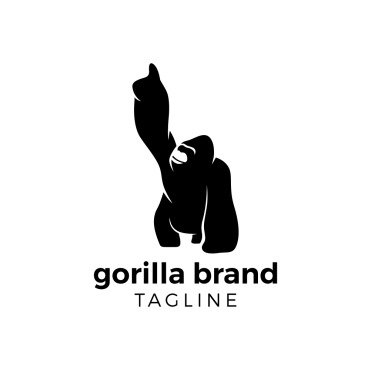 Harambe Silverback Logo Templates 181721