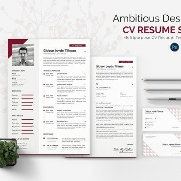 Design Business Resume Templates 181783