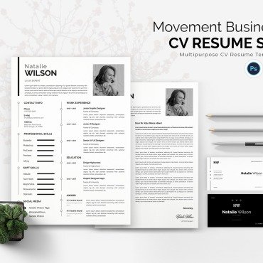 Design Business Resume Templates 181786