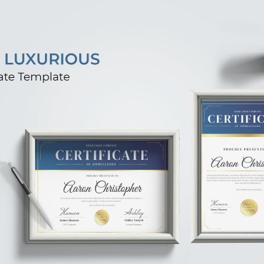 Business Print Certificate Templates 181794