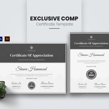 Business Print Certificate Templates 181808