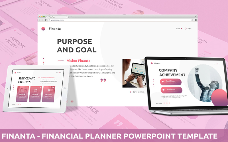 Finanta - Financial Planner Powerpoint Template