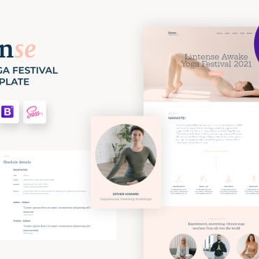 Club Fitness Landing Page Templates 181945