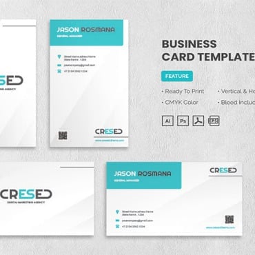 Card Stationery Corporate Identity 182718