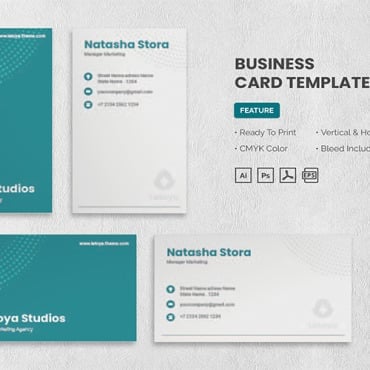 Card Stationery Corporate Identity 182719