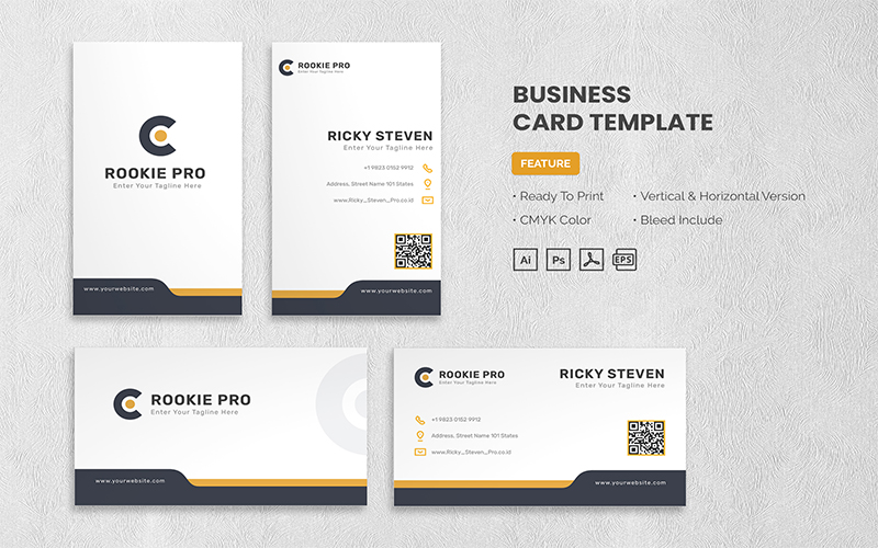 Rookie Pro - Business Card Template