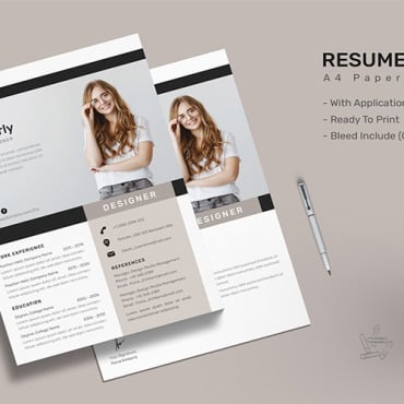 Business Work Resume Templates 182821