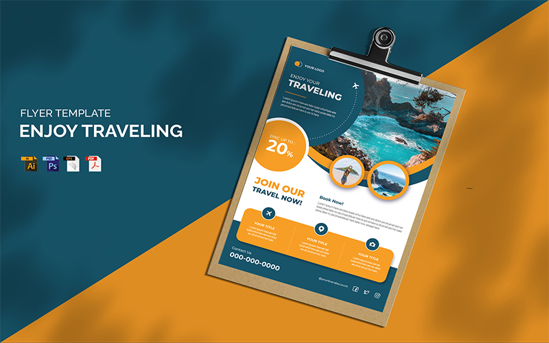 Travelling - Flyer Template