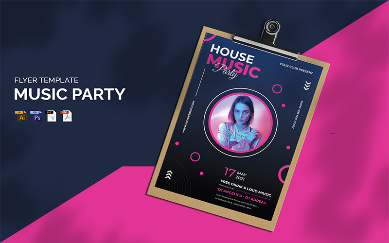 Music Party - Flyer Template