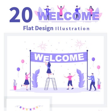 Card Greeting Illustrations Templates 183184