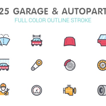 Auto Auto Icon Sets 183265