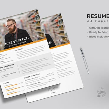 Business Work Resume Templates 183366