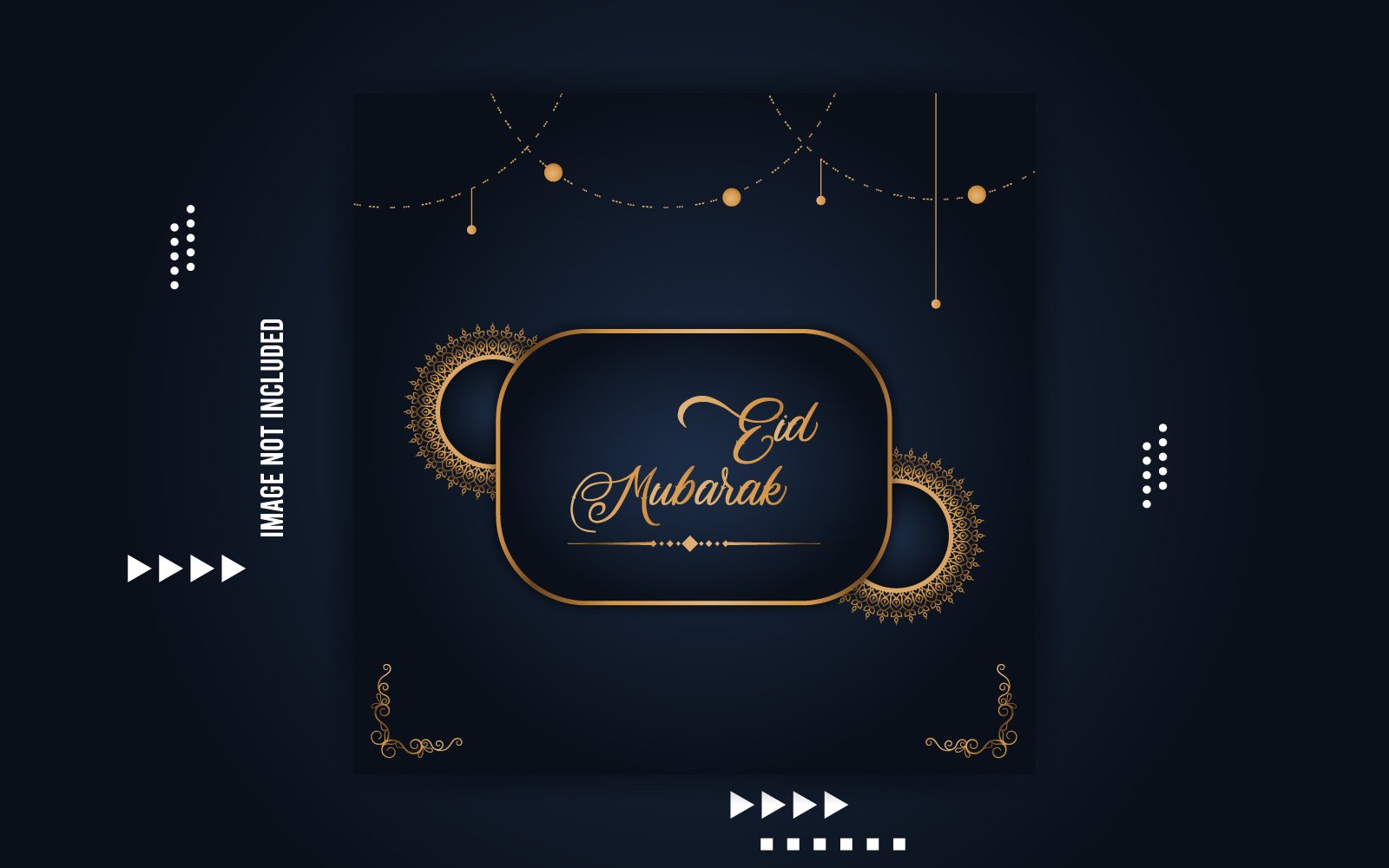 Ramadan Eid Mubarak Social Media Template