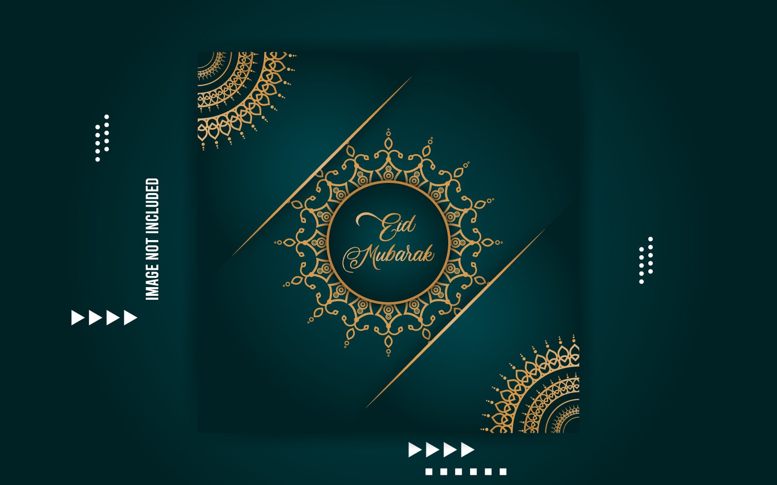 Eid Mubarak Social Banner Template