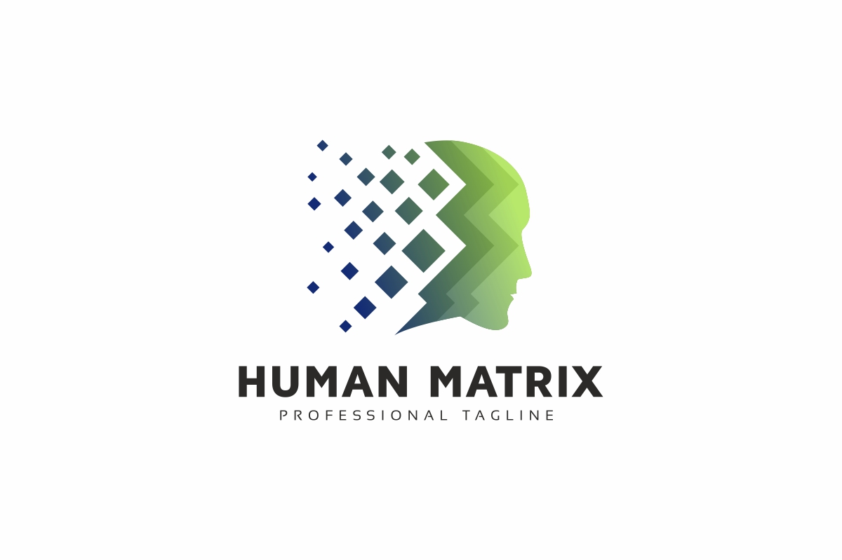 Human Matrix Logo Template
