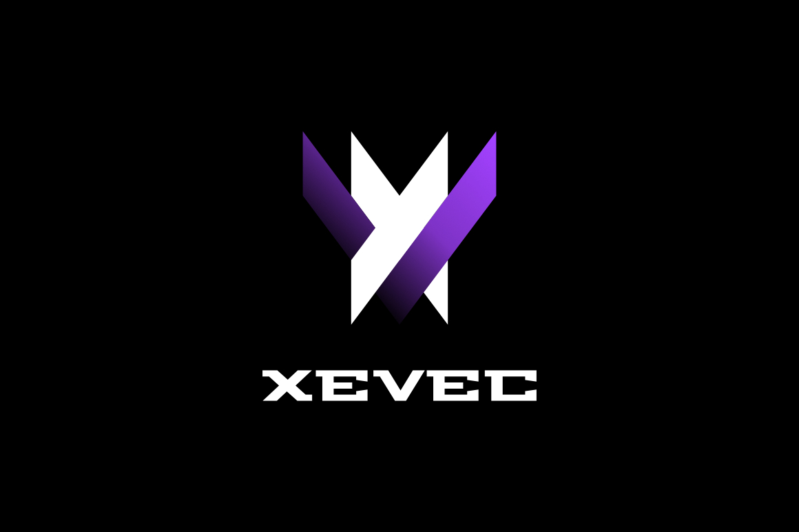 Letter XV Logo Design Template