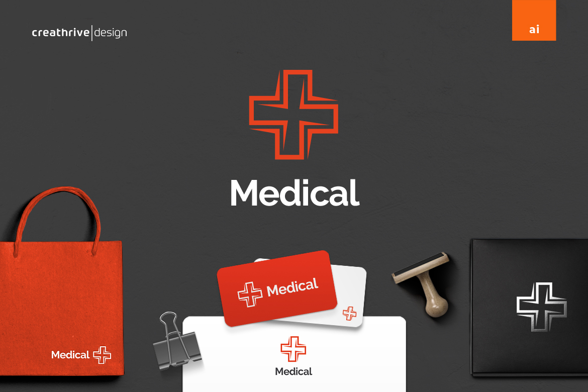 Medical Simple Logo Template