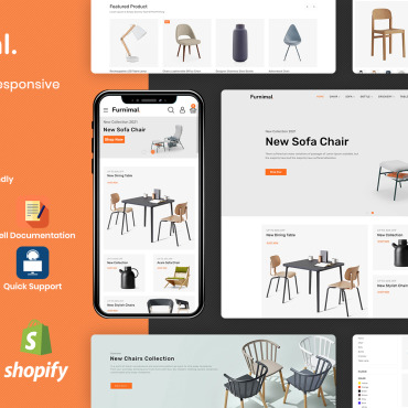 Design Minimum Shopify Themes 183732