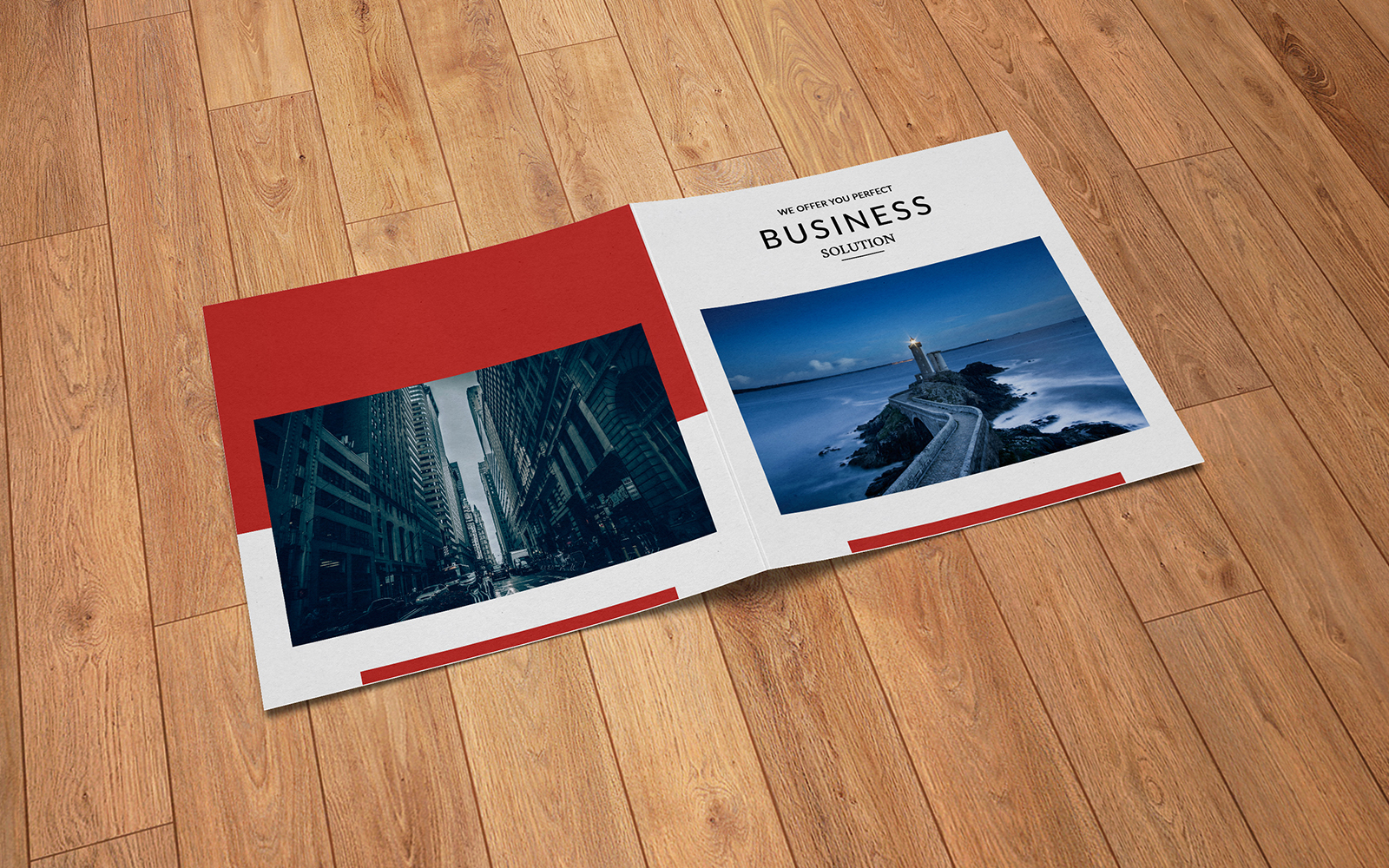Square Business Brochure Corporate identity template