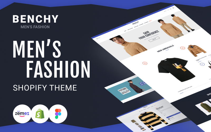 Benchy - Men`s Fashion Shopify Store theme