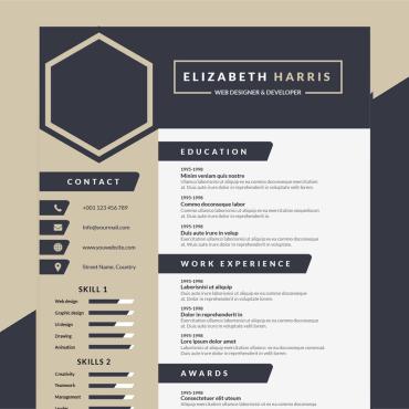 Template Cv Resume Templates 183920