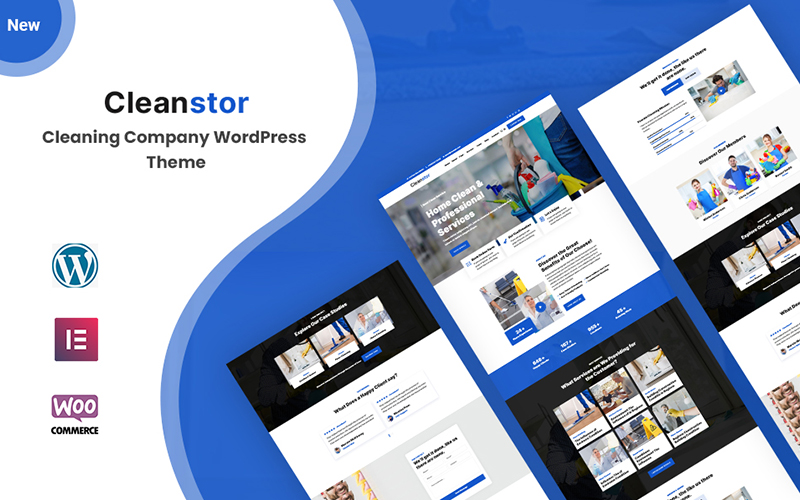 Cleanstor - Cleaning Company Responsive WordPress Theme