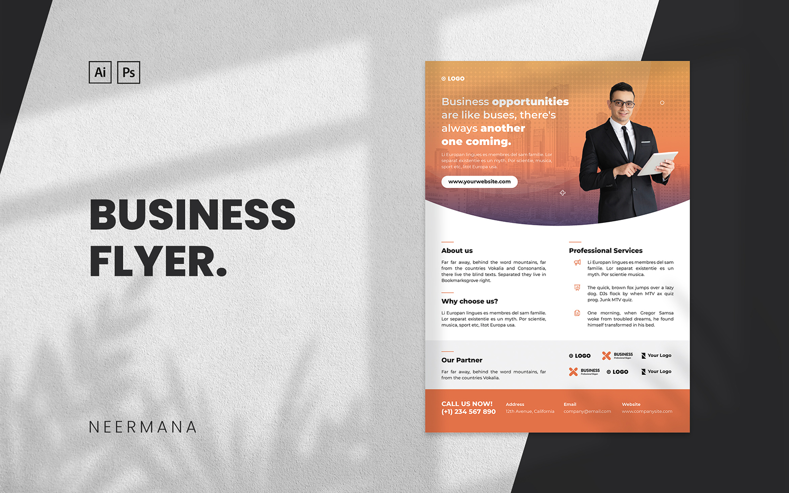 Business Services Flyer Template Vol 4