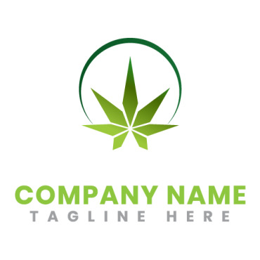 Cannabis Ganja Logo Templates 184017