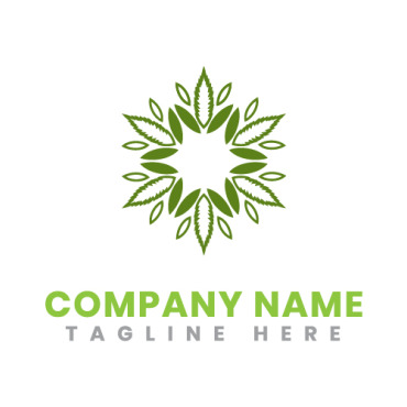 Cannabis Ganja Logo Templates 184019