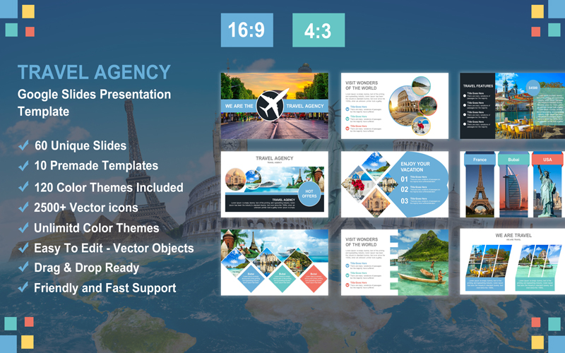 Travel & Agency Google Slides Presentation Template