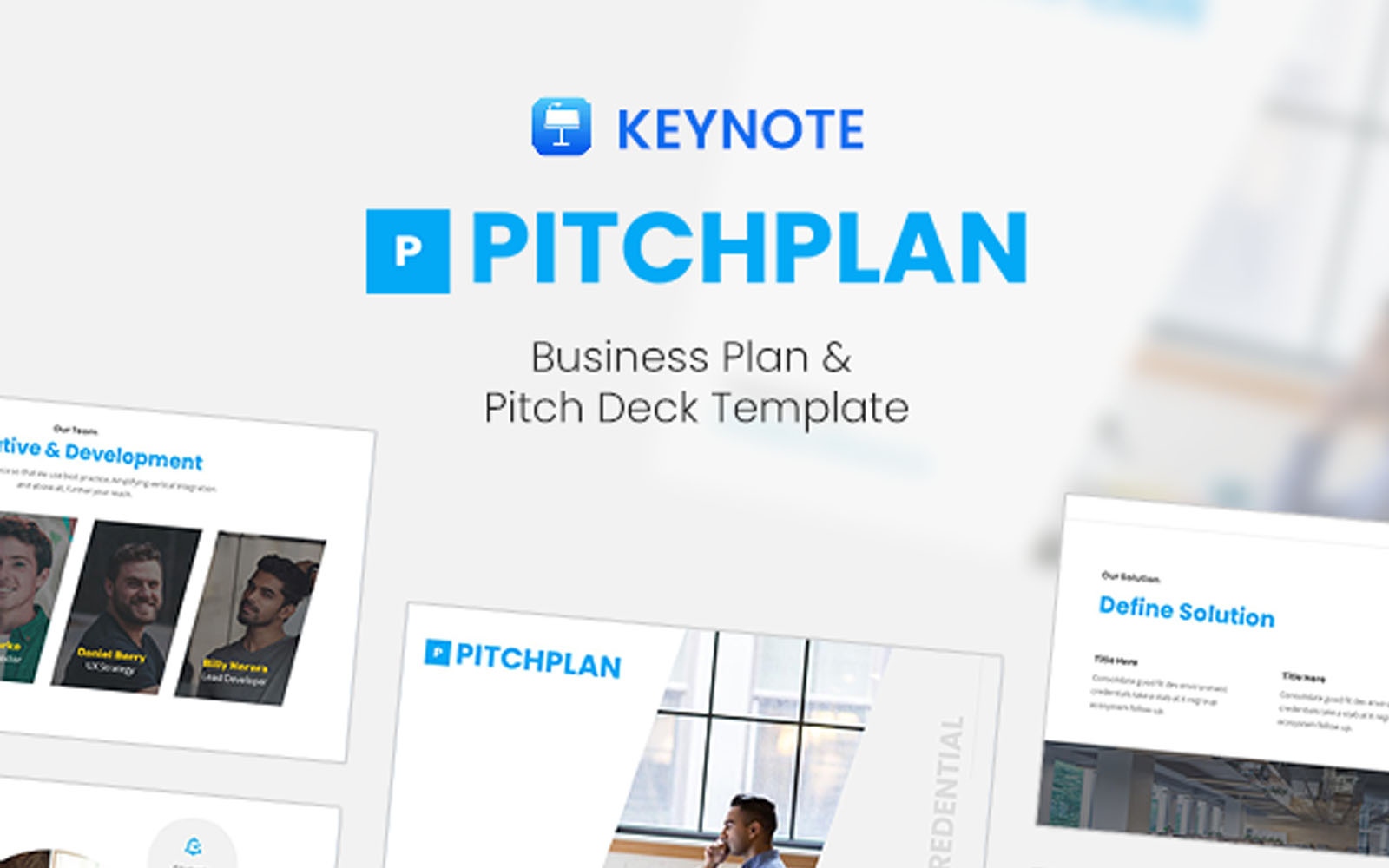 PitchPlan - Business Plan & Pitch Deck Keynote