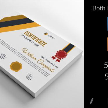 Award Background Certificate Templates 184172