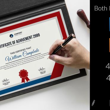 Award Background Certificate Templates 184174