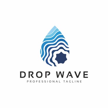 Waterfreshhealthoceanprofesionalprofessionalriverseawaterwavewaves  Logo Templates 184210