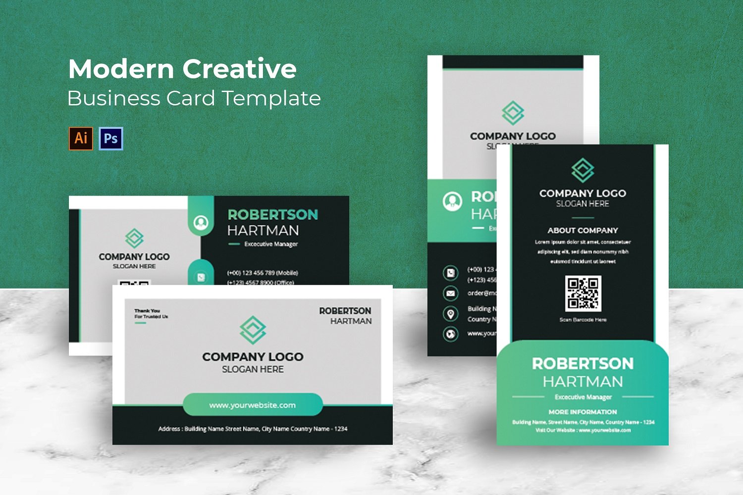 Modern Creative Businesss Card