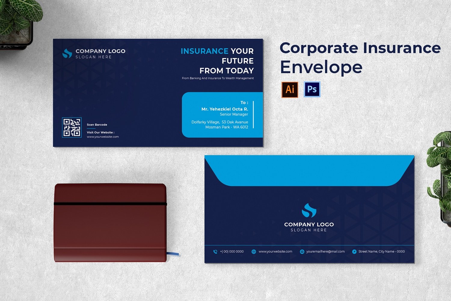 Corporate Insurance Envelope