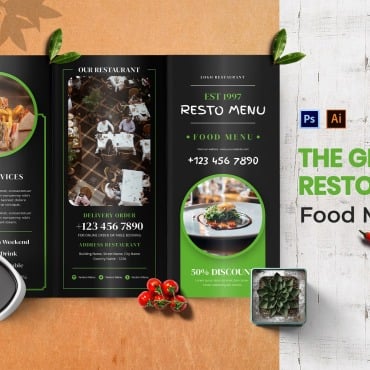 Menu Business Corporate Identity 184254